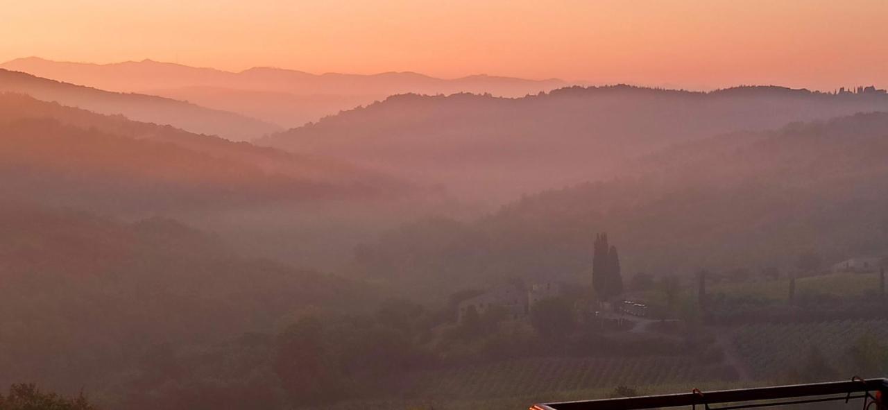 Appartamento Palazzo Bianciardi Attico Castellina in Chianti Esterno foto