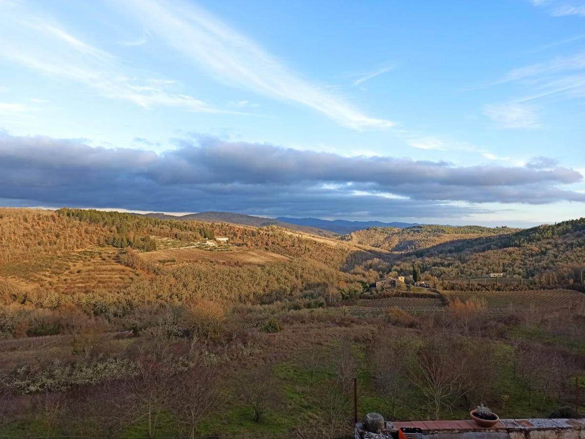 Appartamento Palazzo Bianciardi Attico Castellina in Chianti Esterno foto