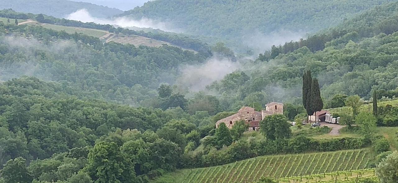 Appartamento Palazzo Bianciardi Attico Castellina in Chianti Esterno foto